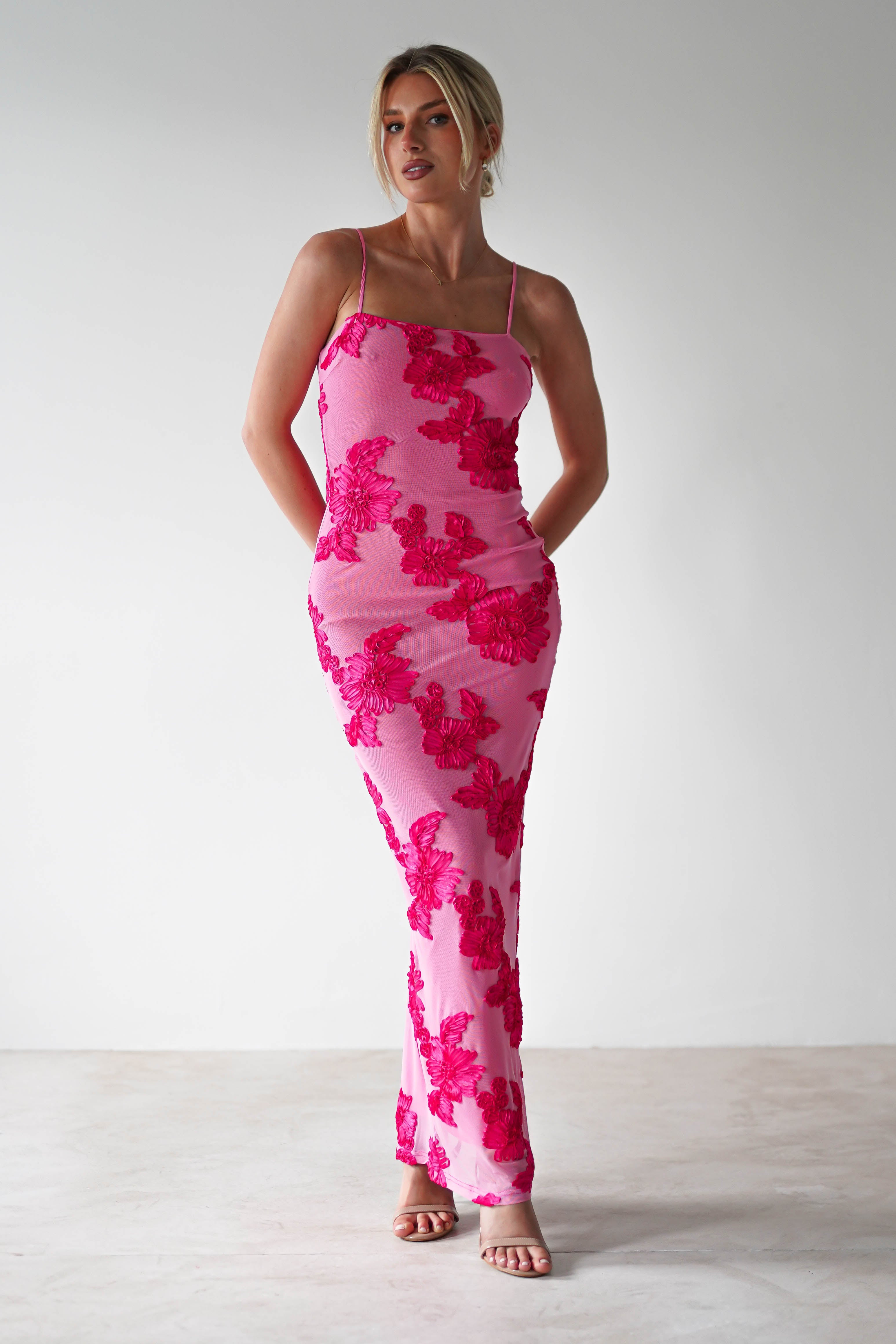 ADORA MAXI | MESH FLORAL