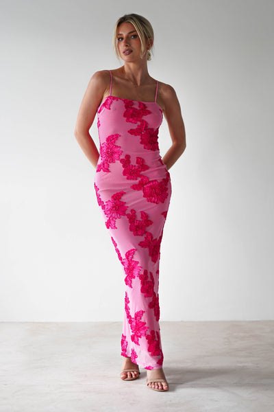 ADORA MAXI | MESH FLORAL