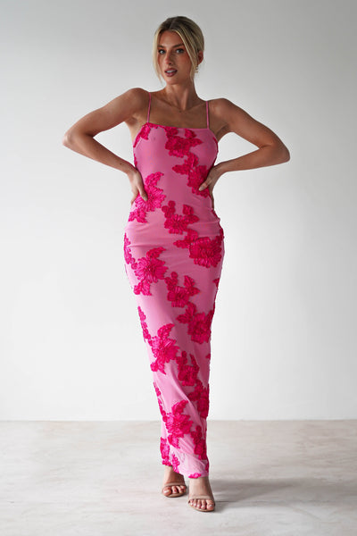 ADORA MAXI | MESH FLORAL