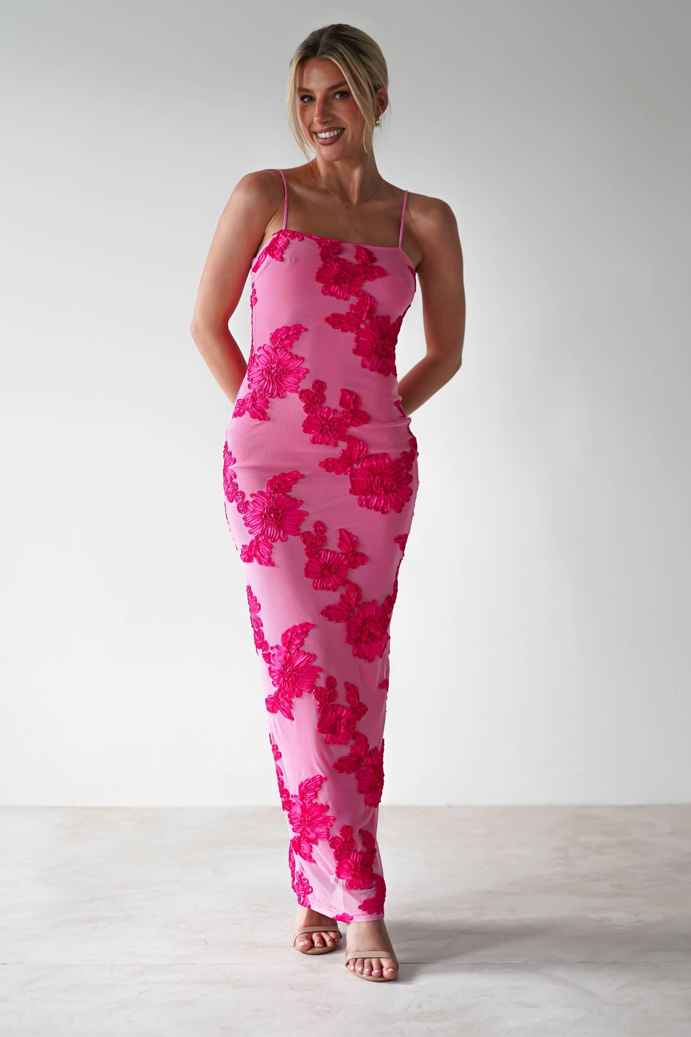 ADORA MAXI | MESH FLORAL