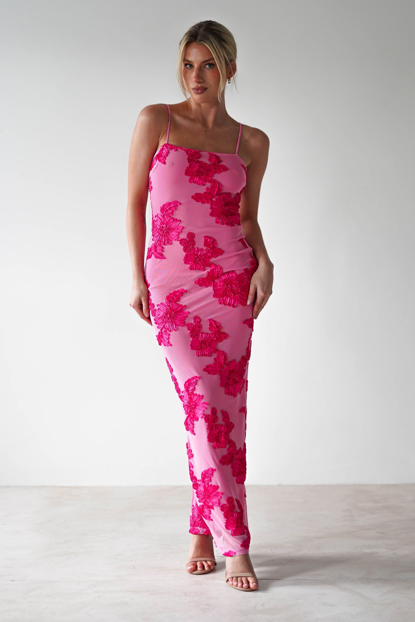 ADORA MAXI | MESH FLORAL