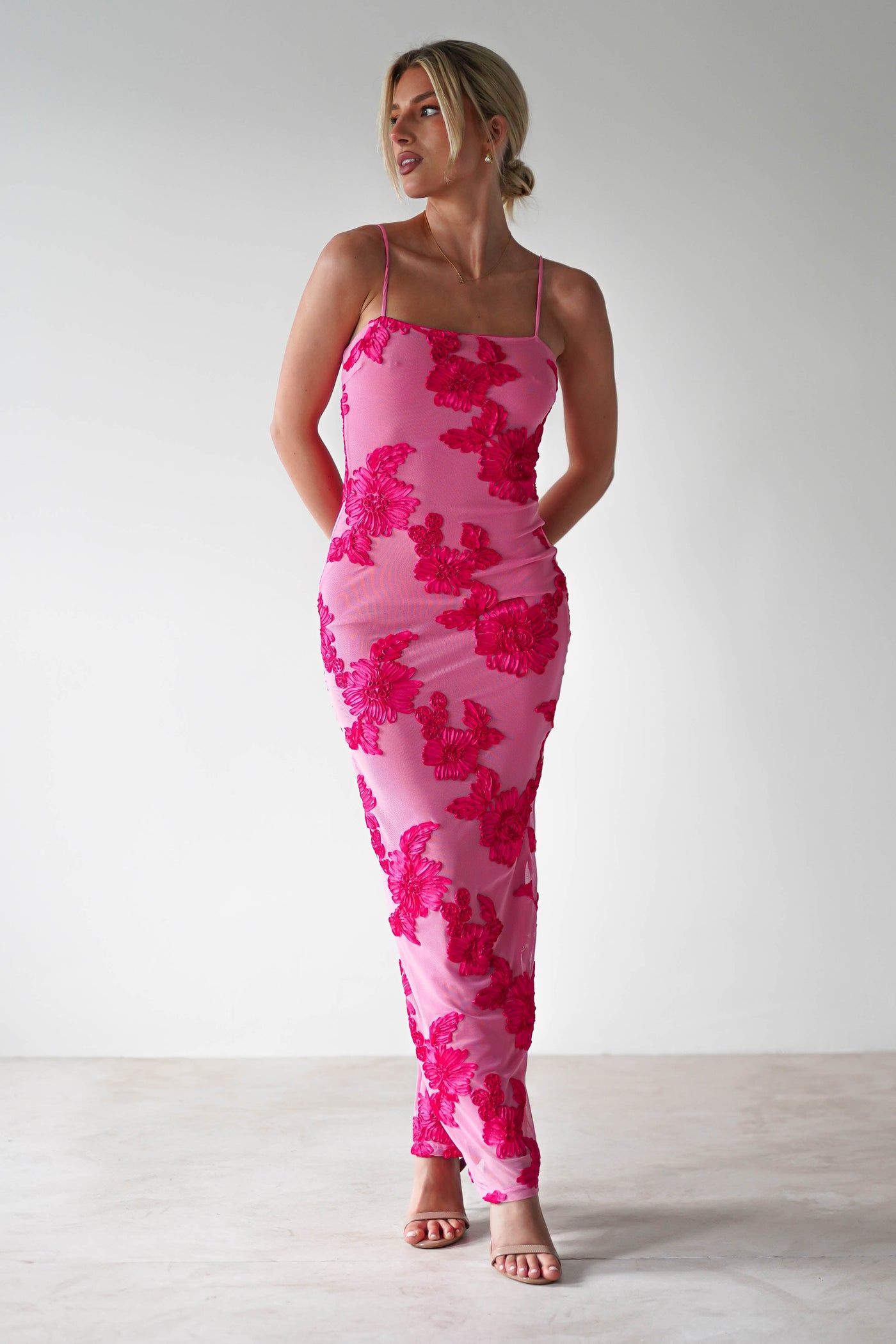 ADORA MAXI | MESH FLORAL