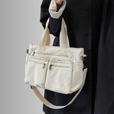 Urban Cord Tote – Shoulder Bag