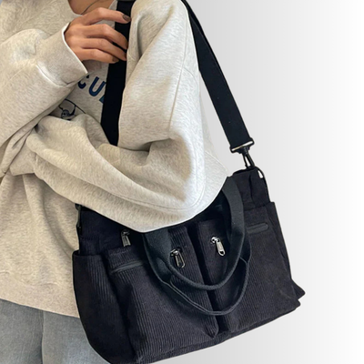 Urban Cord Tote – Shoulder Bag