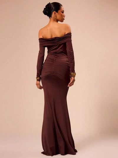 Majestic Allure | Elegant Maxi Dress