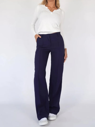 Luna | Stylish High-Waist Trousers