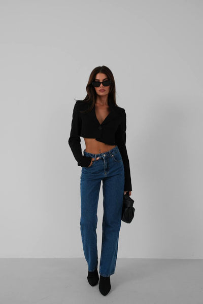Sculpted Denim Jeans |