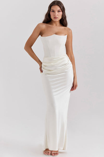 Persephone | Off-Shoulder Bustier Dress