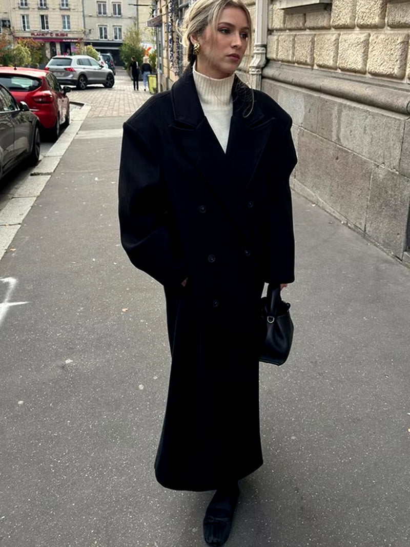 Marais Coat | Long Oversized Coat for Effortless Chic