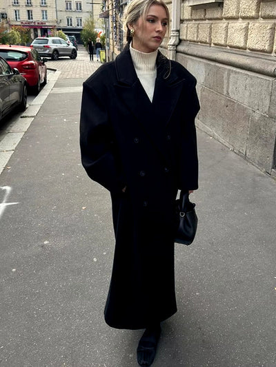 Marais Coat | Long Oversized Coat for Effortless Chic