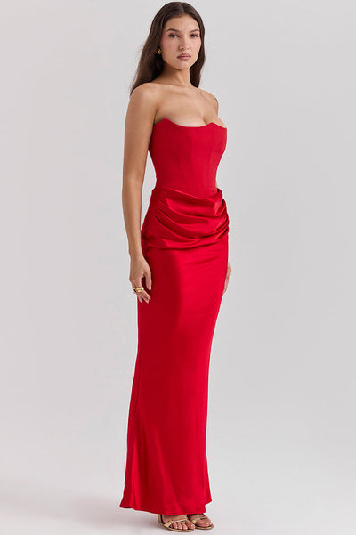 Persephone | Off-Shoulder Bustier Dress