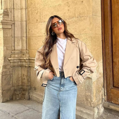 City Chic Trench Coat | Classic Elegance for Every Occasion