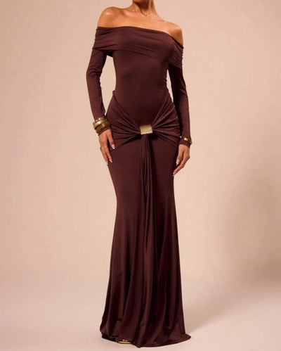 Majestic Allure | Elegant Maxi Dress