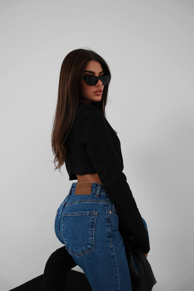 Sculpted Denim Jeans |