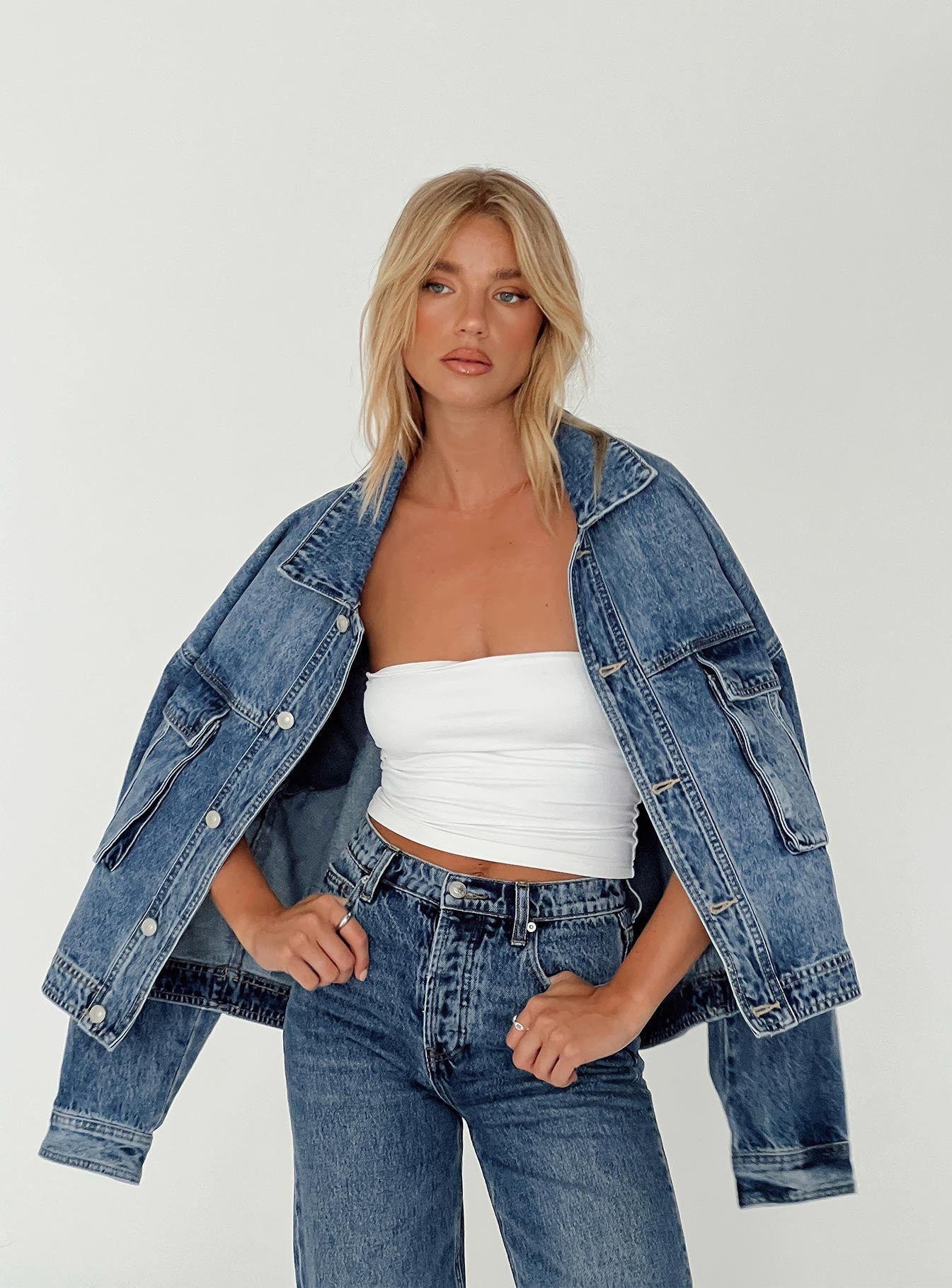 Sloane Denim Jacket | Effortless Casual Style