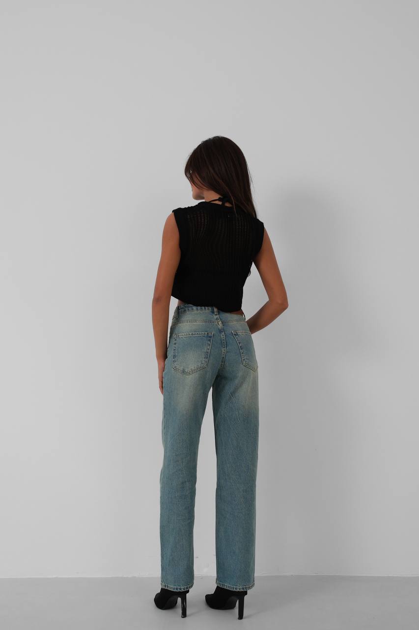 Sculpted Denim Jeans |
