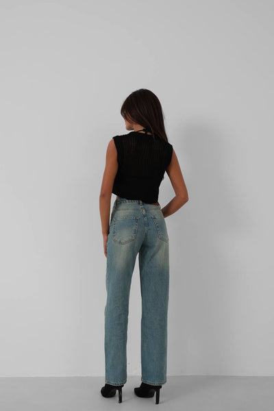 Sculpted Denim Jeans |