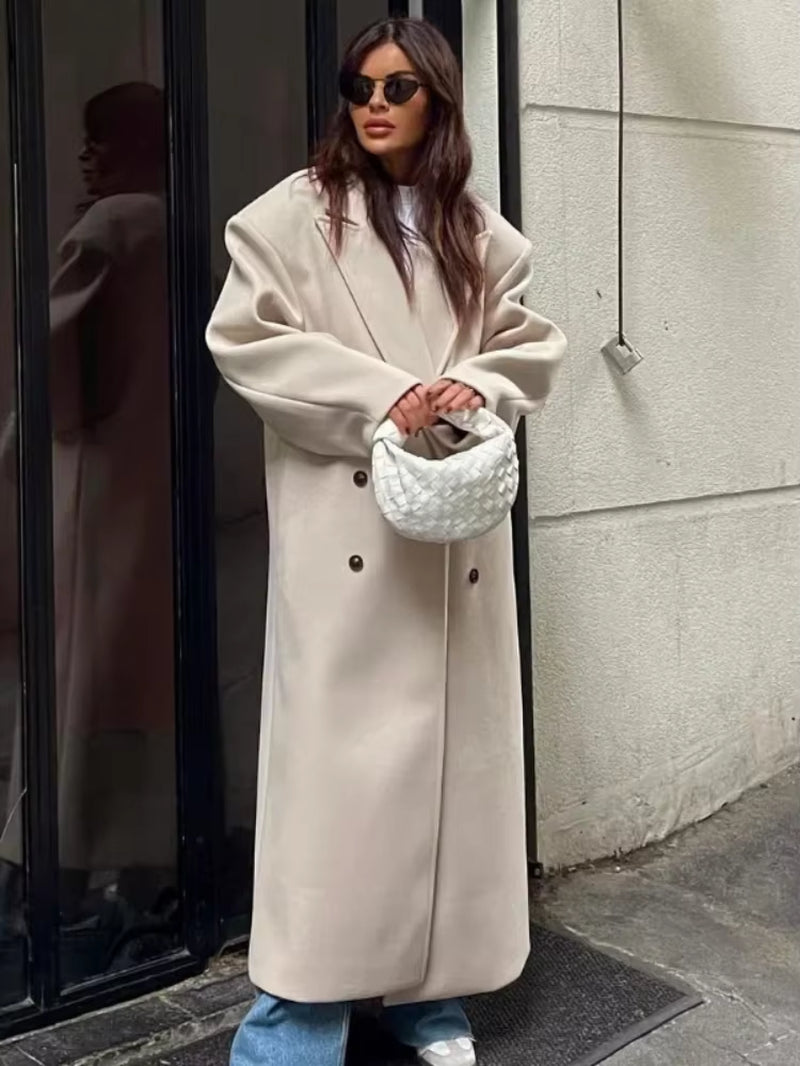 Marais Coat | Long Oversized Coat for Effortless Chic
