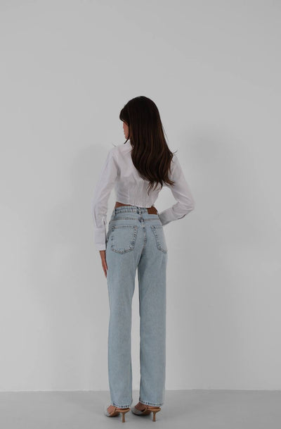 Sculpted Denim Jeans |