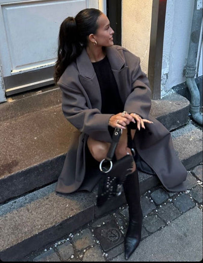 Marais Coat | Long Oversized Coat for Effortless Chic