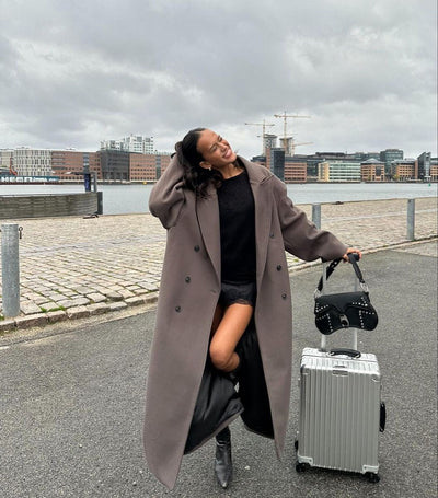Marais Coat | Long Oversized Coat for Effortless Chic