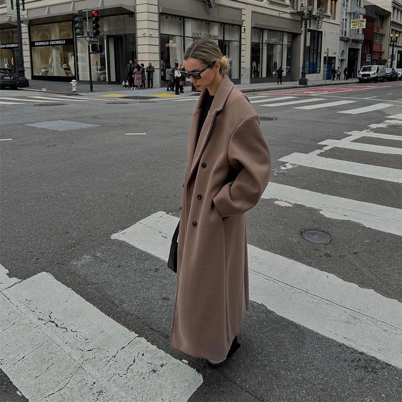 Marais Coat | Long Oversized Coat for Effortless Chic
