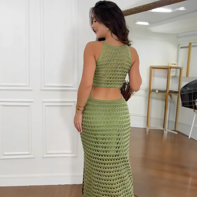 Boho Crochet Set | Two-Piece Chic