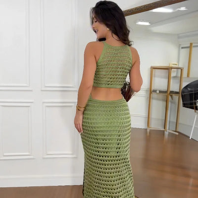 Boho Crochet Set | Two-Piece Chic
