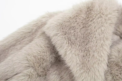 VelvetFur Luxe Coat | Elegant Warmth
