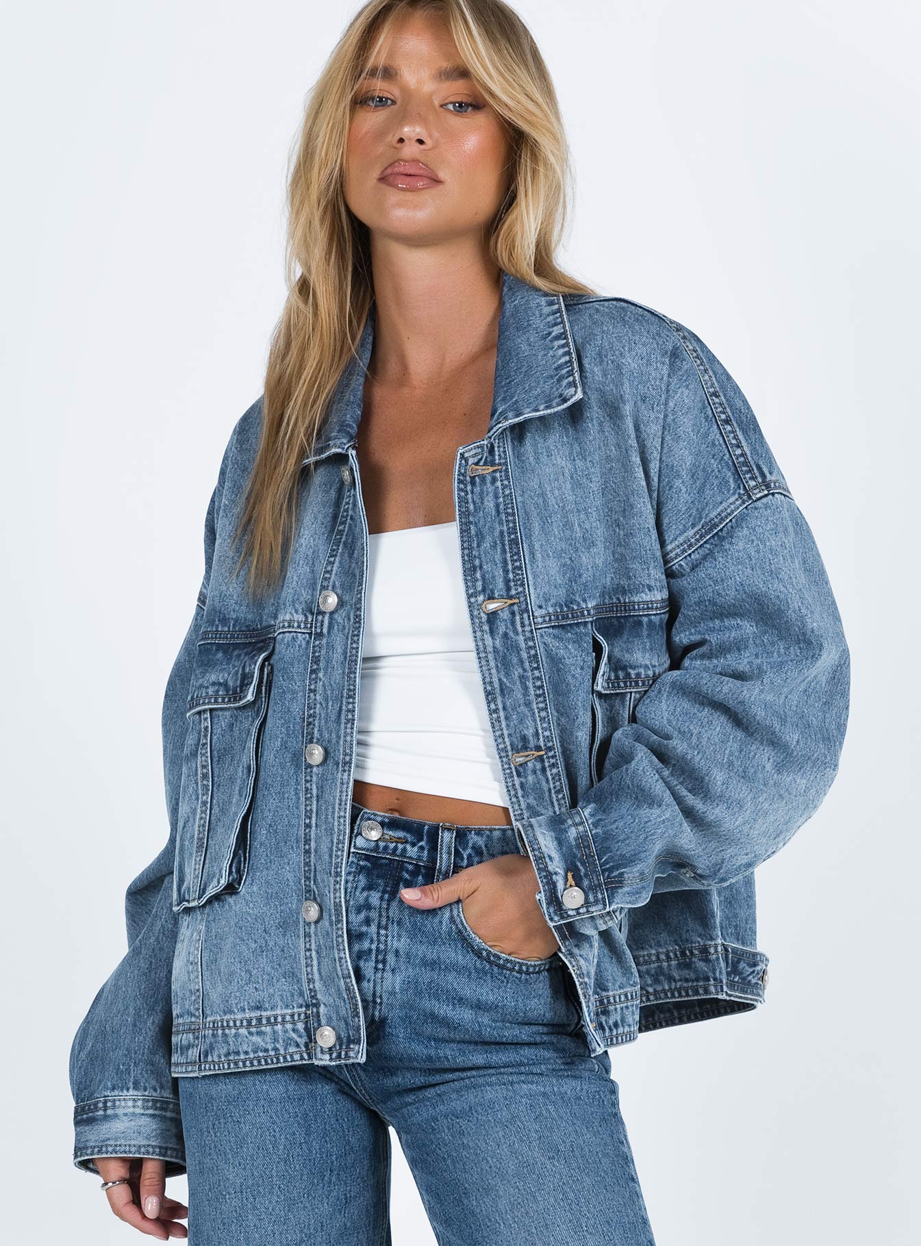 Sloane Denim Jacket | Effortless Casual Style