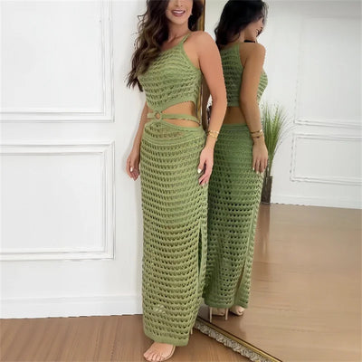 Boho Crochet Set | Two-Piece Chic