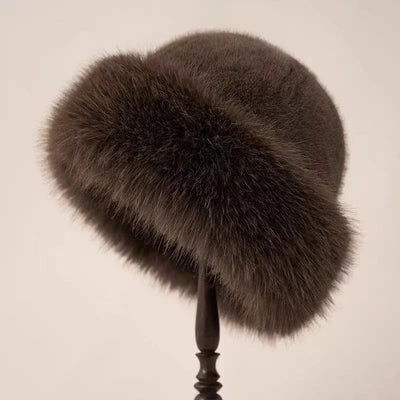 Luxe Winter Furry Beanie | Soft & Stylish Cold-Weather Essential