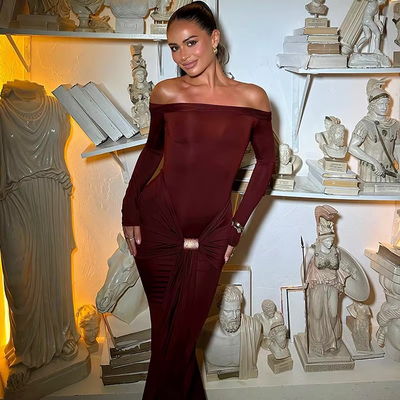 Majestic Allure | Elegant Maxi Dress