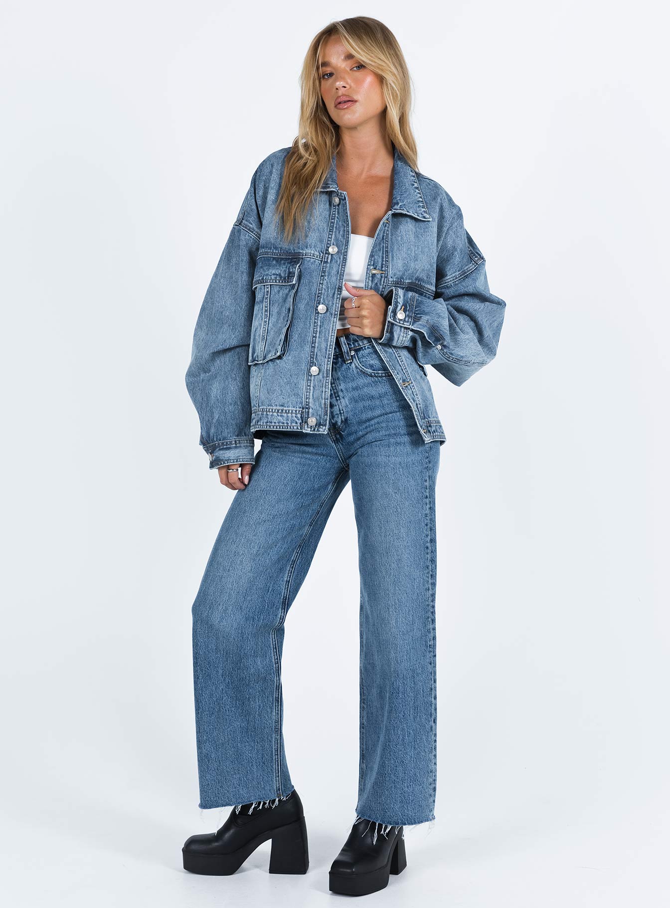 Sloane Denim Jacket | Effortless Casual Style