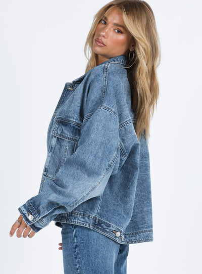 Sloane Denim Jacket | Effortless Casual Style