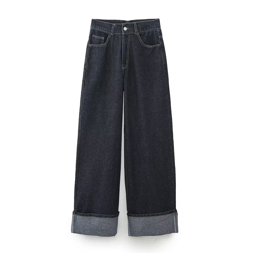 Indigo Denim – Two-Piece Set