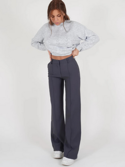 Luna | Stylish High-Waist Trousers