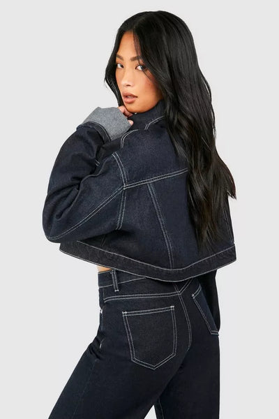 Indigo Denim – Two-Piece Set
