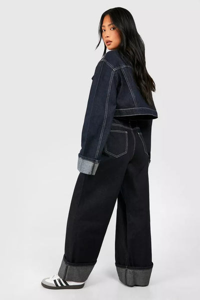 Indigo Denim – Two-Piece Set