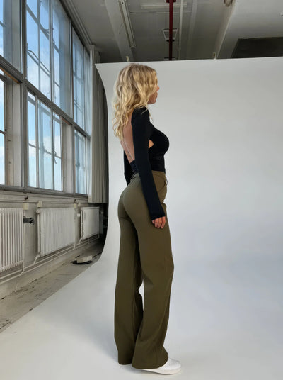 Luna | Stylish High-Waist Trousers