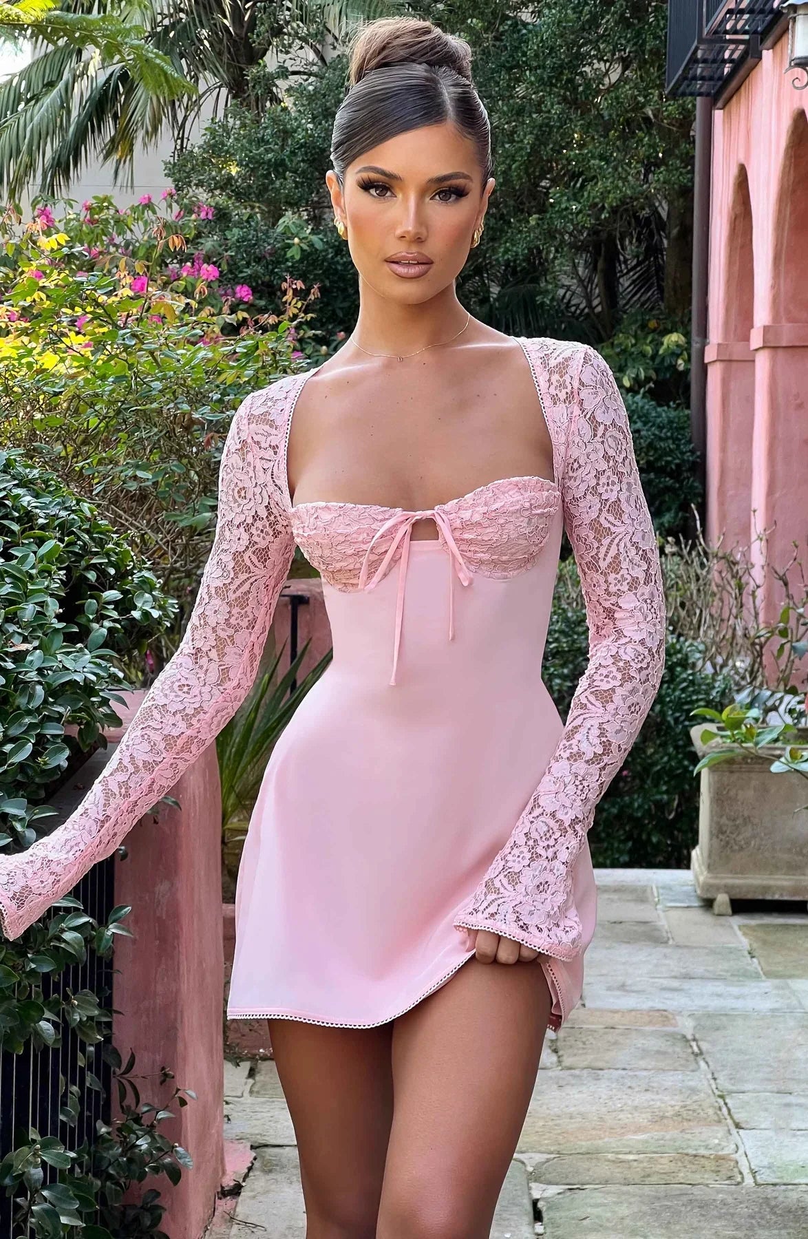 Viral Lace | Mini Dress