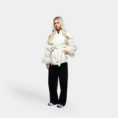 Lana Luxe Coat | Winter Elegance with Faux Fur